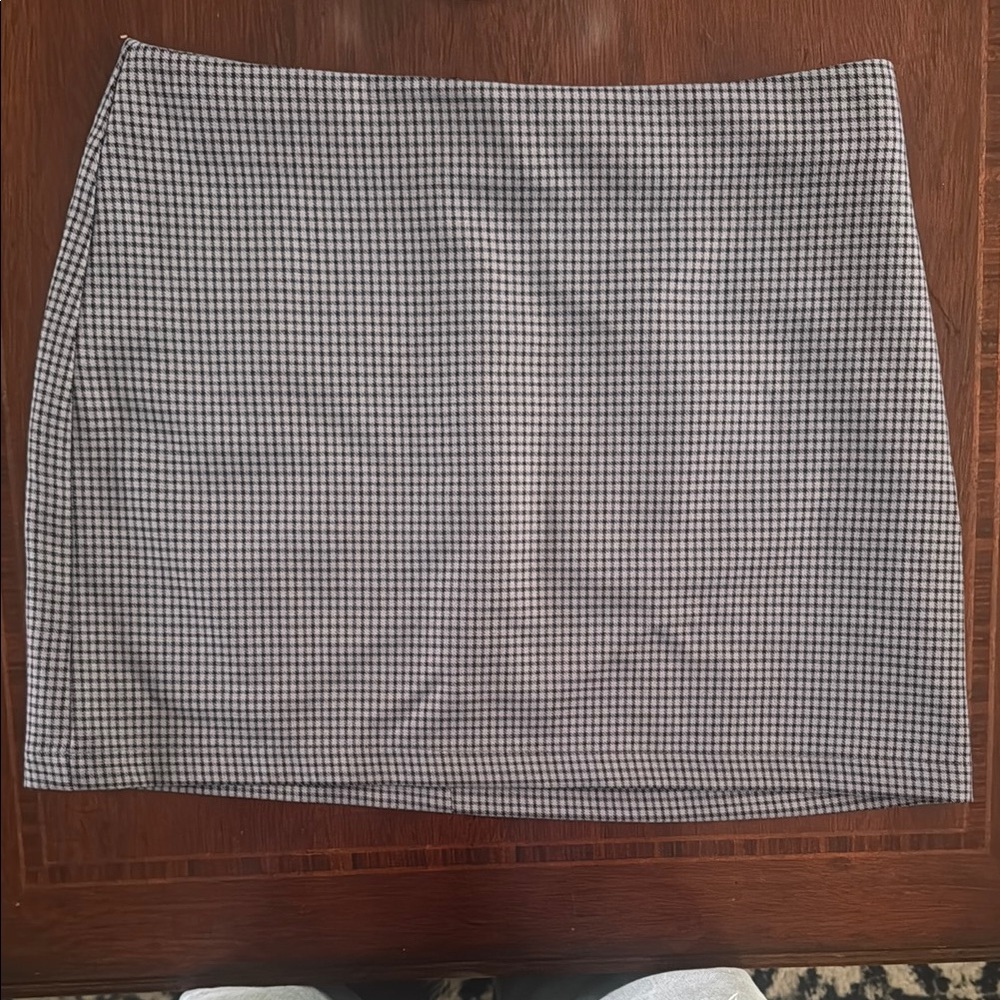 Urban Outfitters Black and White Mini Skirt Resort Wear